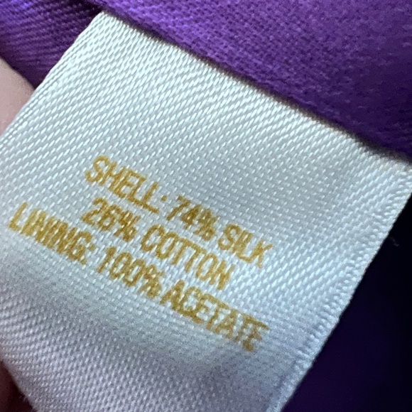 Kate Spade Mademoiselle Silk Sleeveless Fuchsia Sheath Dress with bow on front 2 - Picture 11 of 16